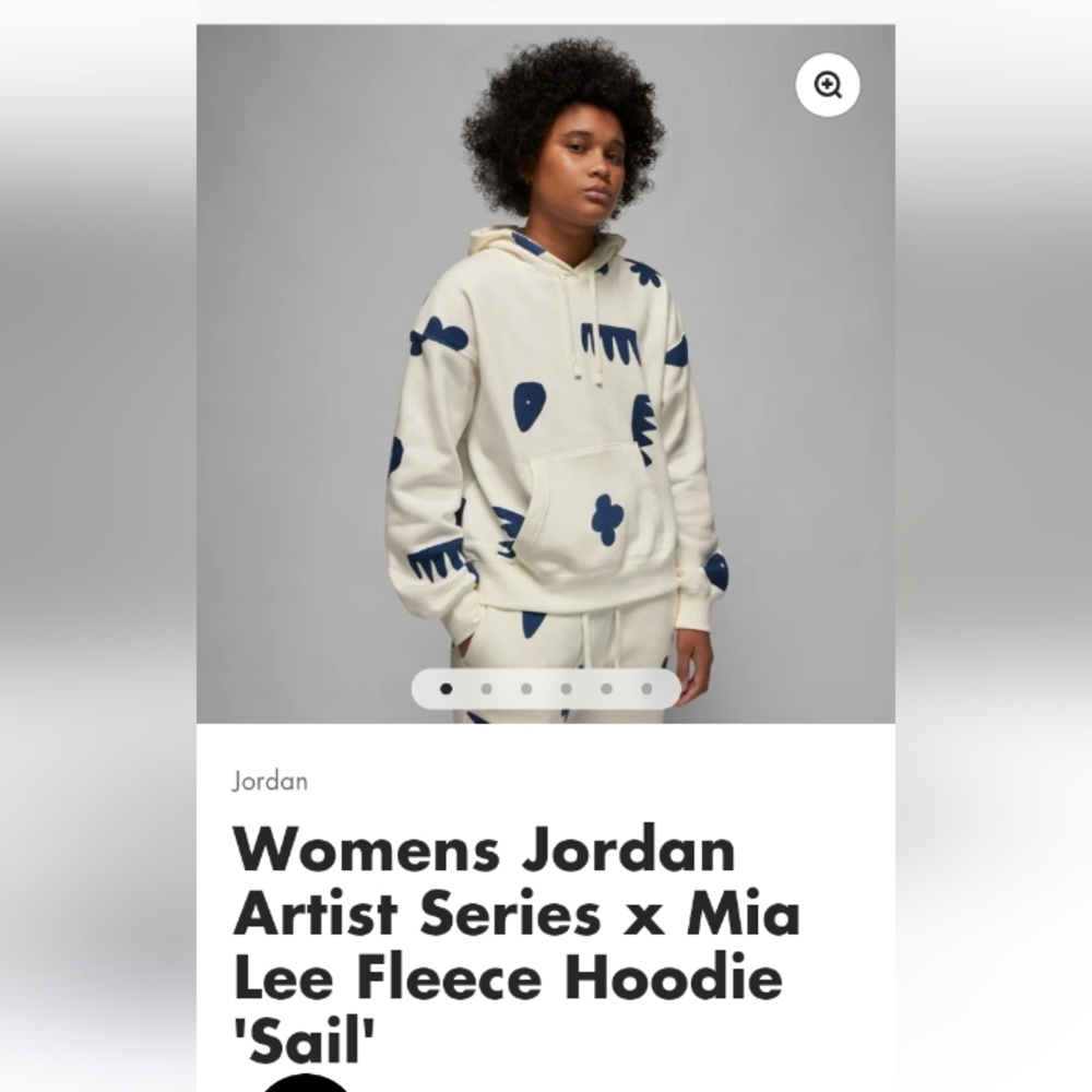 Air Jordan Artist Series hoodie SMALL - Picture 2 of 12